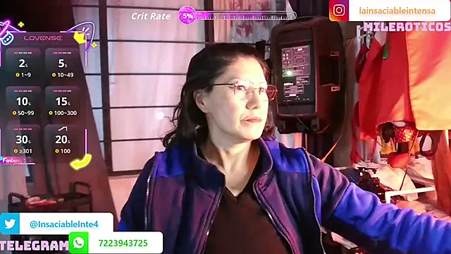 Snapshot of LaInsaciableIntensa chatting on 22, 6, 2026 LaInsaciableIntensa online show from 22, 6, 2026