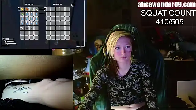 alicewonder09 online show from 24, 1, 2025