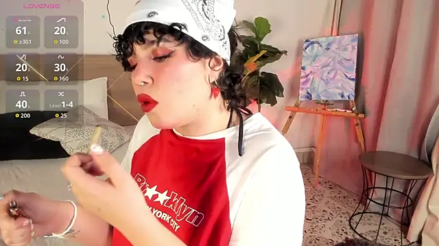 Snapshot of Amy_art chatting on 26, 6, 2026 Amy art online show from 26, 6, 2026