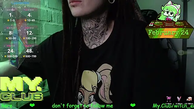 Witch Emma online show from 24, 2, 2026