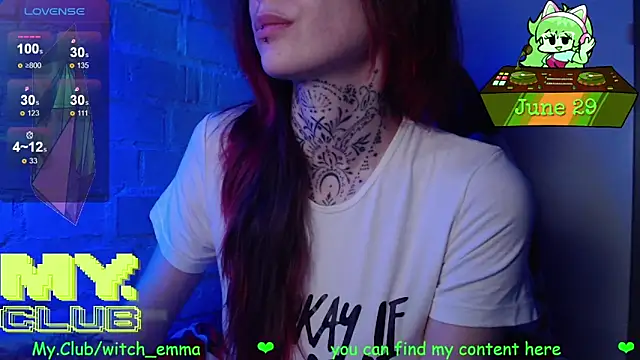 Snapshot of Witch_Emma chatting on 29, 6, 2026 Witch Emma online show from 29, 6, 2026
