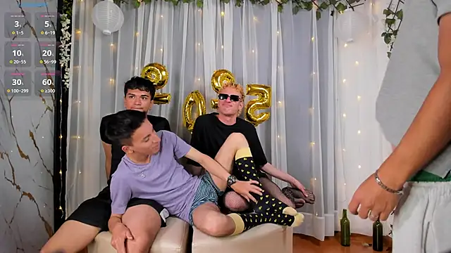 EuphoriaBoys online show from 3, 1, 2025