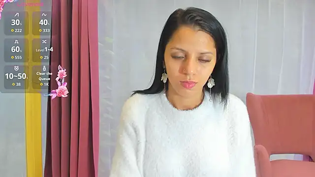 Snapshot of Sarabecker chatting on 18, 10, 2025 Sarabecker online show from 18, 10, 2025