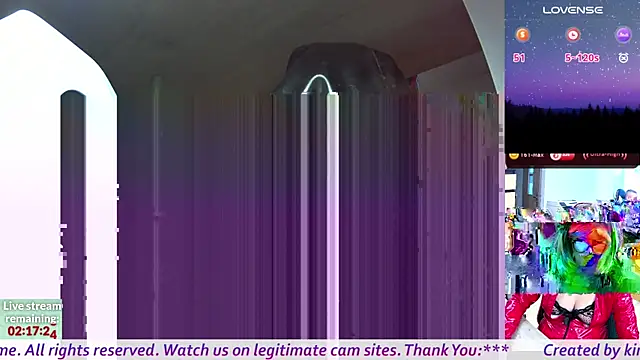 kinky Hexme online show from 19, 2, 2025