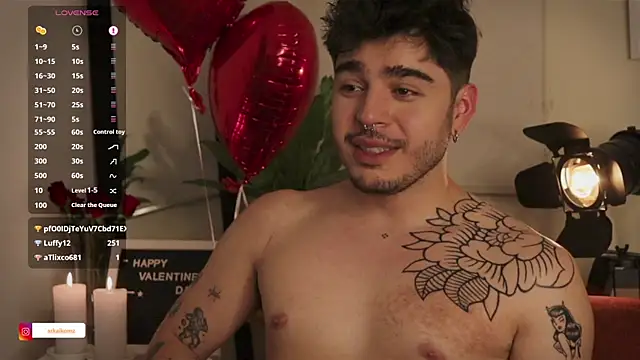 Snapshot of Arkaikomz chatting on 15, 2, 2025 Arkaikomz online show from 15, 2, 2025