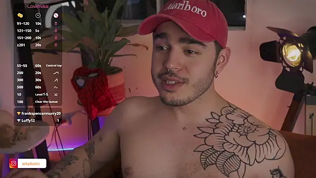 Snapshot of Arkaikomz chatting on 23, 2, 2025 Arkaikomz online show from 23, 2, 2025