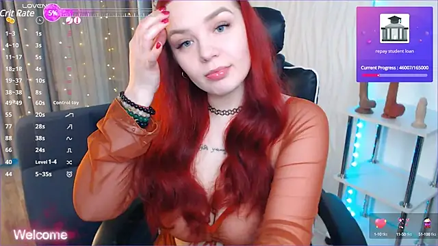 Snapshot of RedPeach chatting on 4, 3, 2025 RedPeach online show from 4, 3, 2025