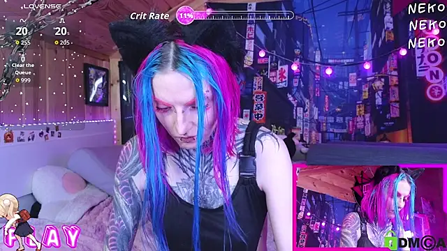 Snapshot of NekoCyber chatting on 24, 5, 2026 NekoCyber online show from 24, 5, 2026