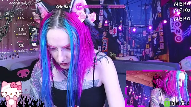 Snapshot of NekoCyber chatting on 14, 6, 2026 NekoCyber online show from 14, 6, 2026