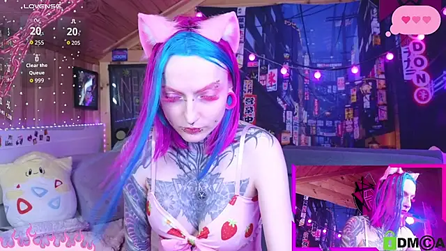 Snapshot of NekoCyber chatting on 2, 7, 2026 NekoCyber online show from 2, 7, 2026