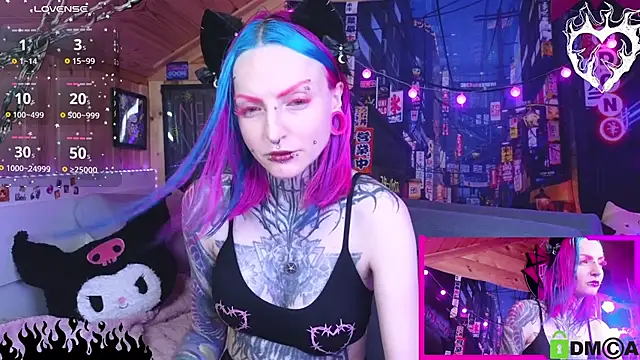 Snapshot of NekoCyber chatting on 19, 7, 2026 NekoCyber online show from 19, 7, 2026