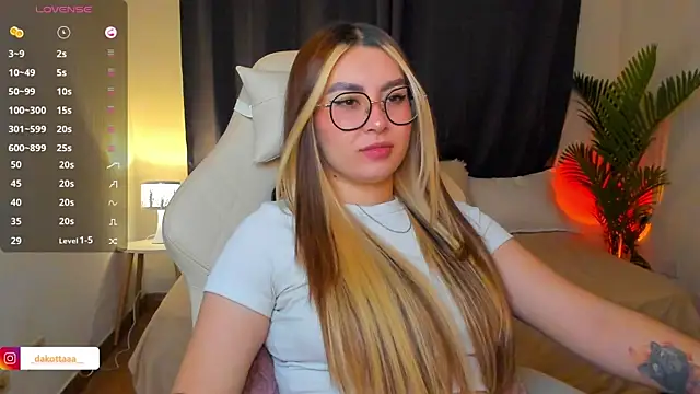 Snapshot of dakottaa_ chatting on 7, 7, 2026 dakottaa online show from 7, 7, 2026