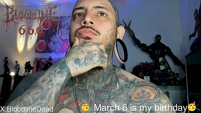 DEATHINK666XX online show from 28, 2, 2026