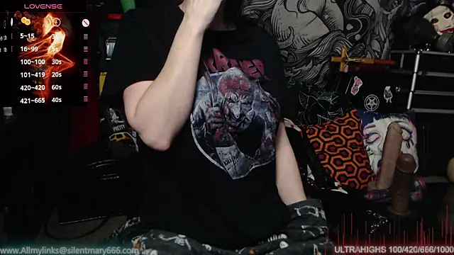 Snapshot of Silentmary chatting on 8, 2, 2025 Silentmary online show from 8, 2, 2025