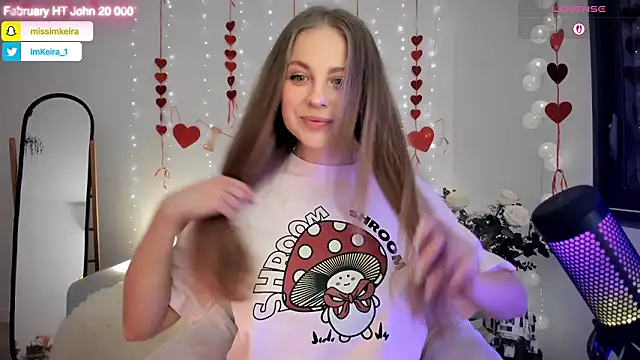 ImKeira online show from 15, 2, 2026