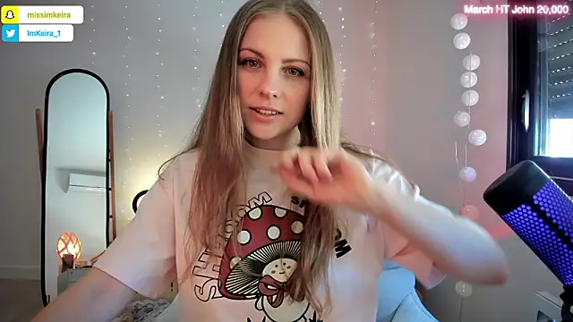 ImKeira online show from 30, 3, 2026