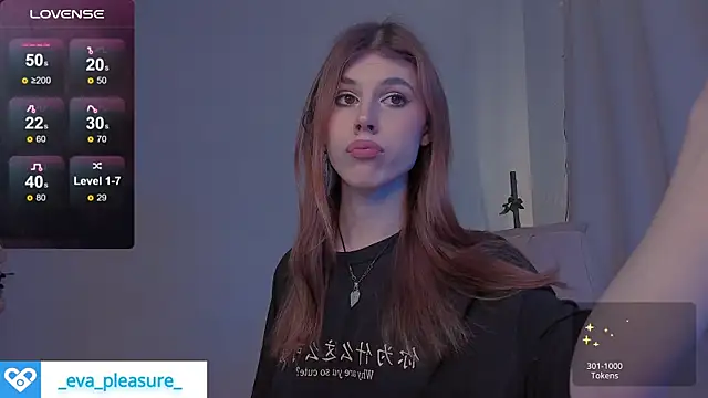  eva  pleasure  online show from 26, 1, 2025