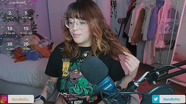 Snapshot of NaruBolita chatting on 23, 1, 2025 NaruBolita online show from 23, 1, 2025