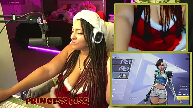 PrincessRisq online show from 13, 12, 2024